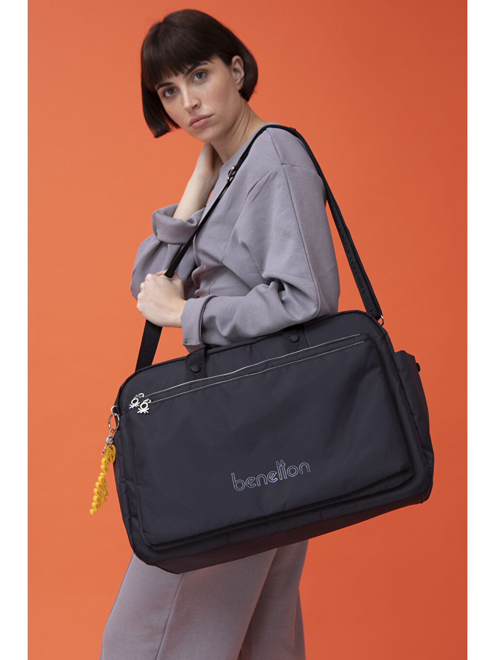 Siyah Unisex Seyahat Çantasi Si̇yah BNT1466