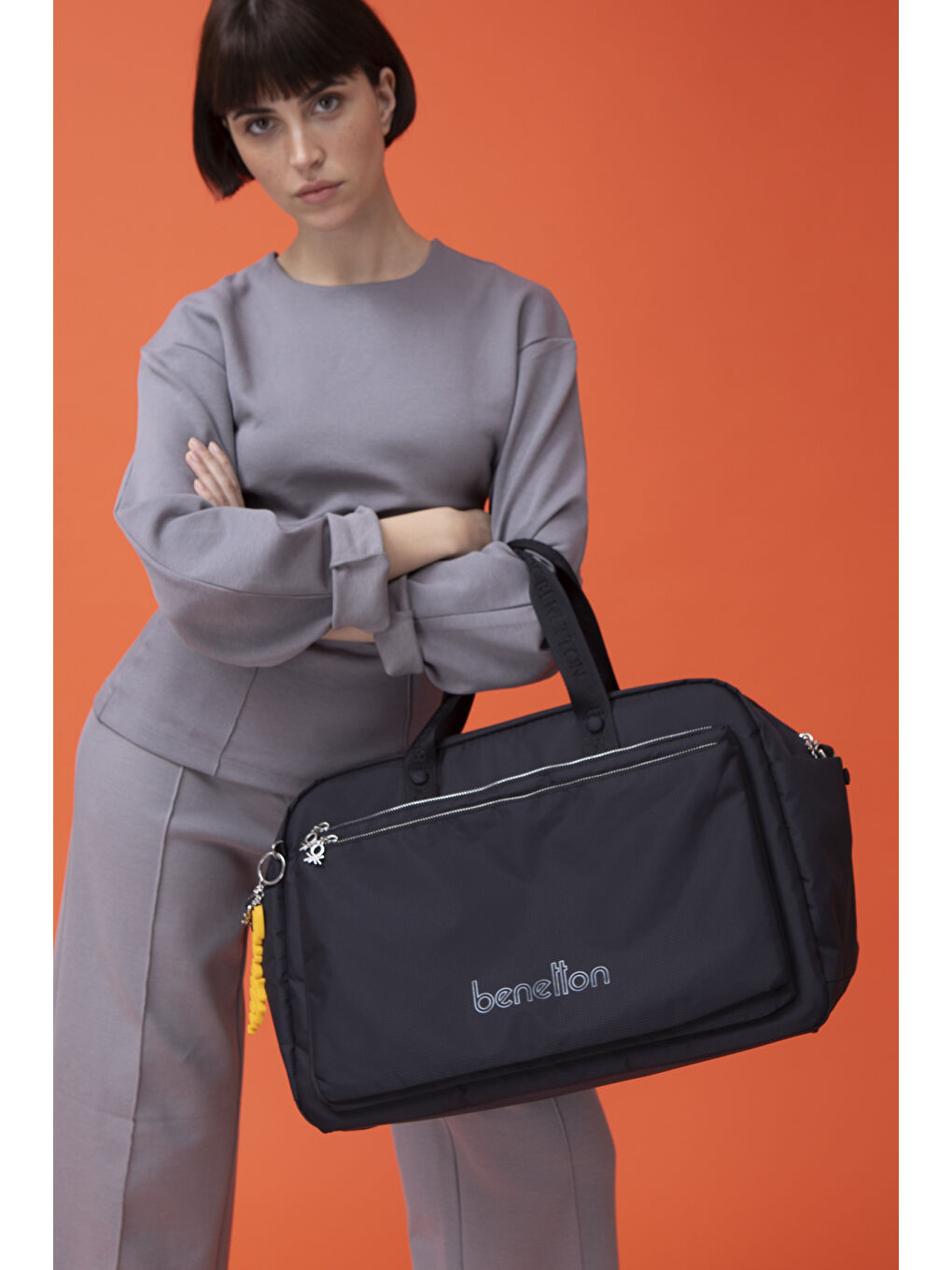 Siyah Unisex Seyahat Çantasi Si̇yah BNT1466-1