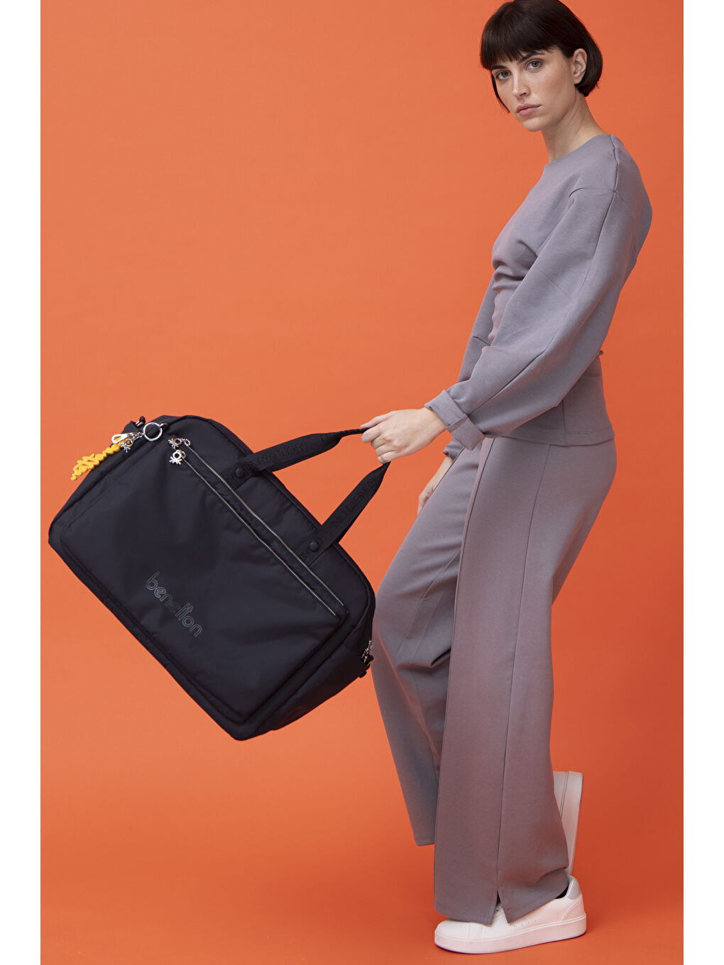 Siyah Unisex Seyahat Çantasi Si̇yah BNT1466-3