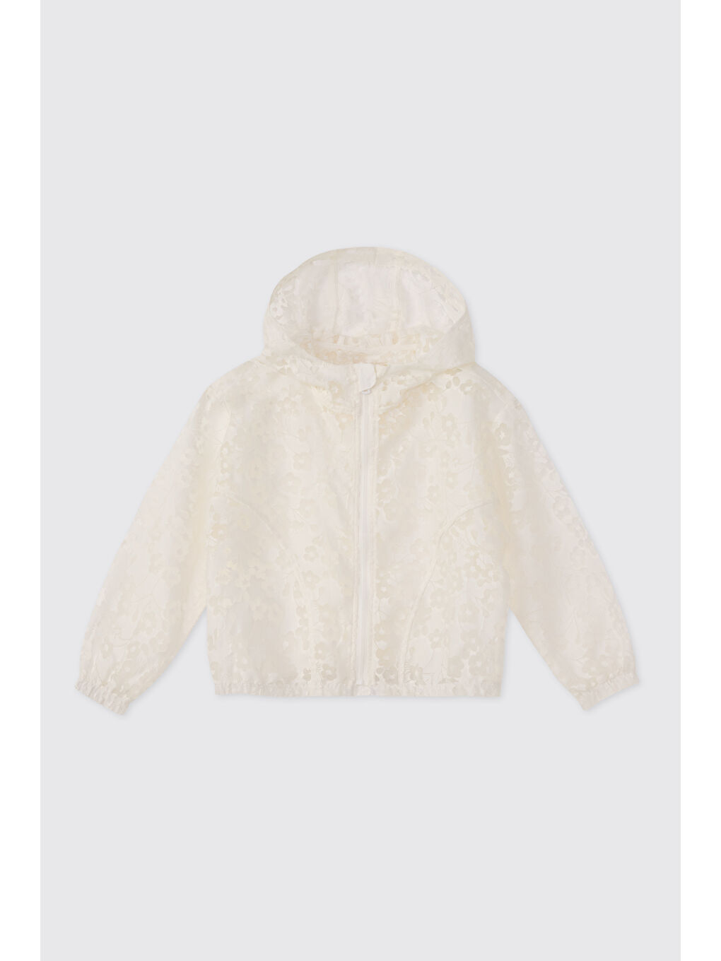 Kız Çocuk Ekru Ceket