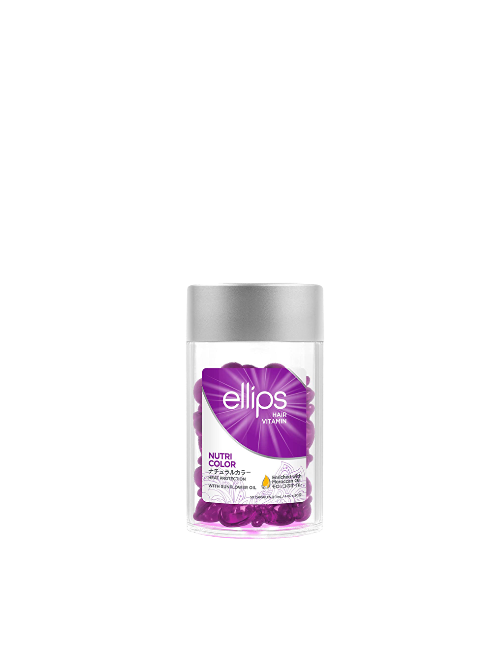 Ellips Renksiz Nutri Color Boyalı Saç Vitamini 50 Adet