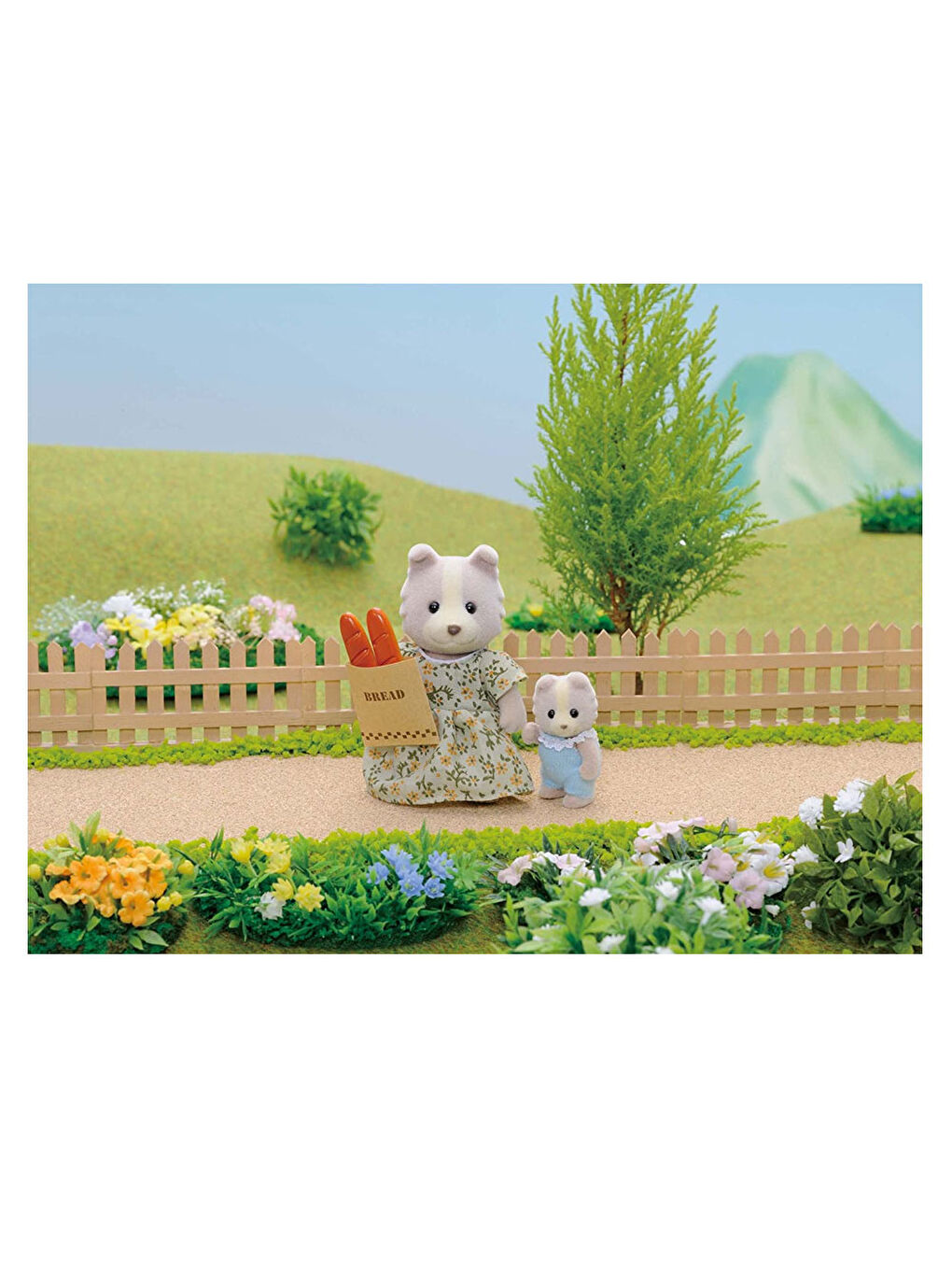 Sylvanian Families Renksiz Köpek Ailesi Bisiklet Seti 4281 - 2