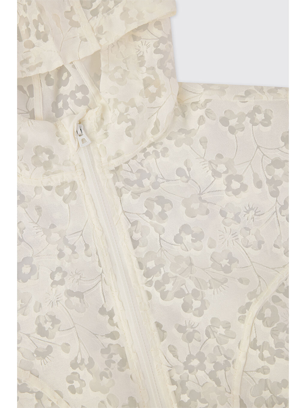 Kız Çocuk Ekru Ceket-6