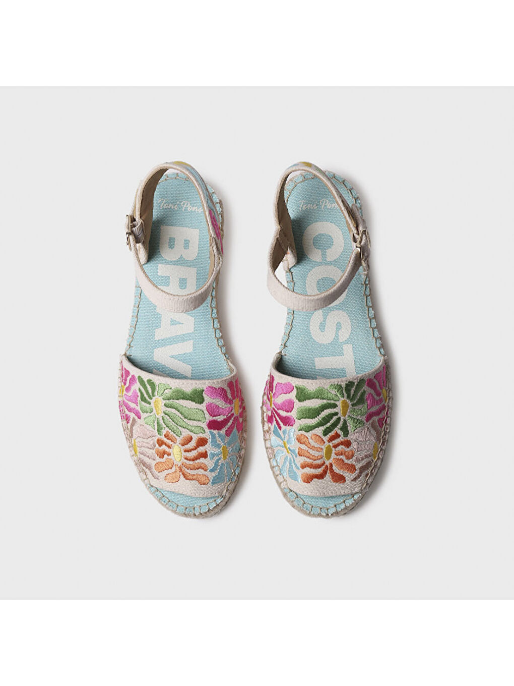 Bej Kadın Sandalet Garbet Mosaic-2