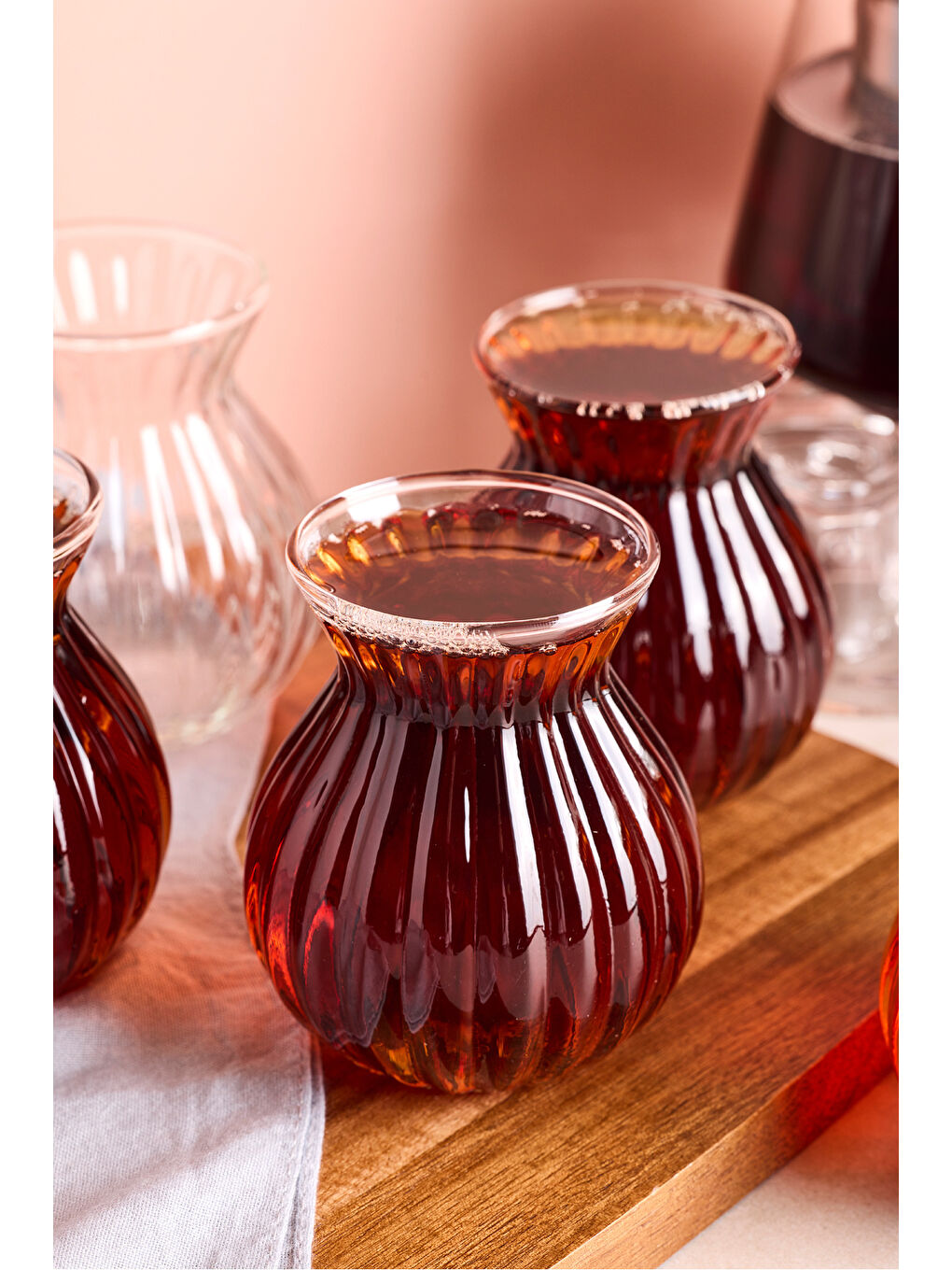 Renksiz Nişantaşı 6Lı Çay Bardağı Seti 200Ml 40196-3