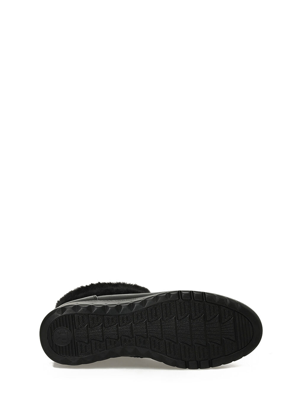 105657.Z5PR Siyah Kadın Dolgu Topuk Bot-5