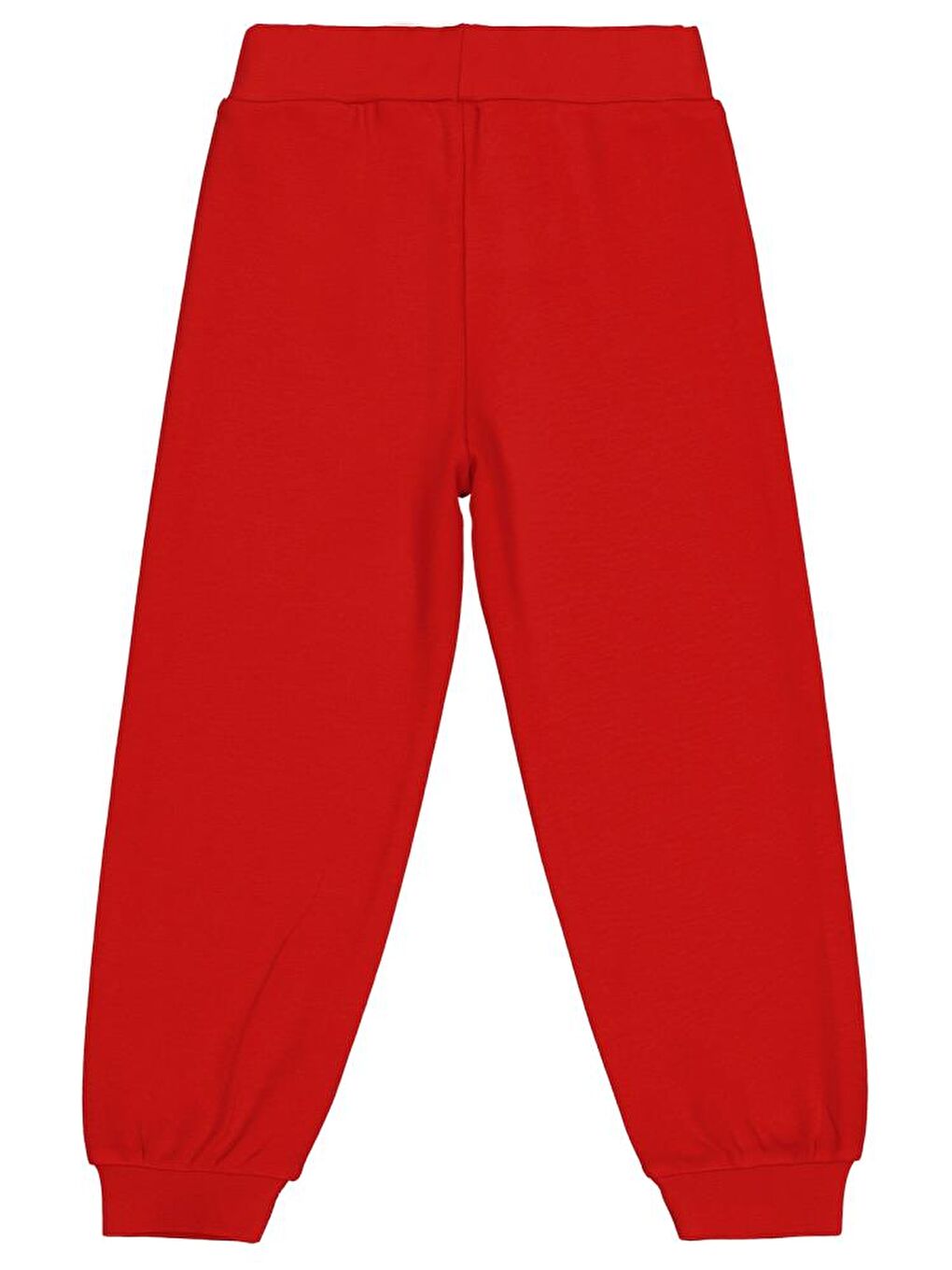 Girls Geyik Baskılı 2-5 Yaş Eşofman Altı - Kırmızı 3-4 Yaş-1