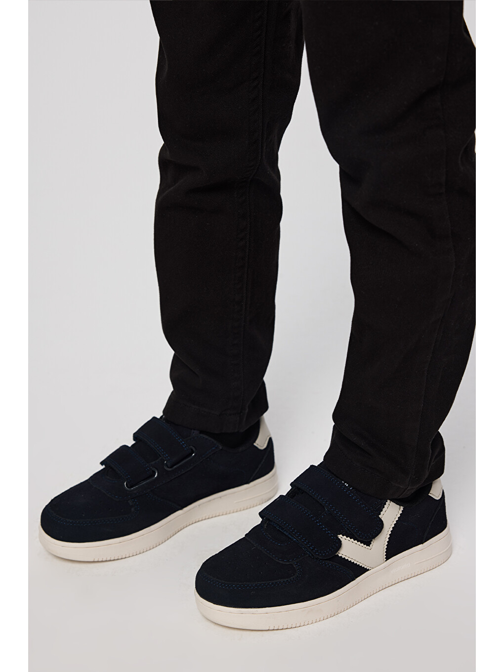 Unisex Çocuk Siyah Ayakkabı-1