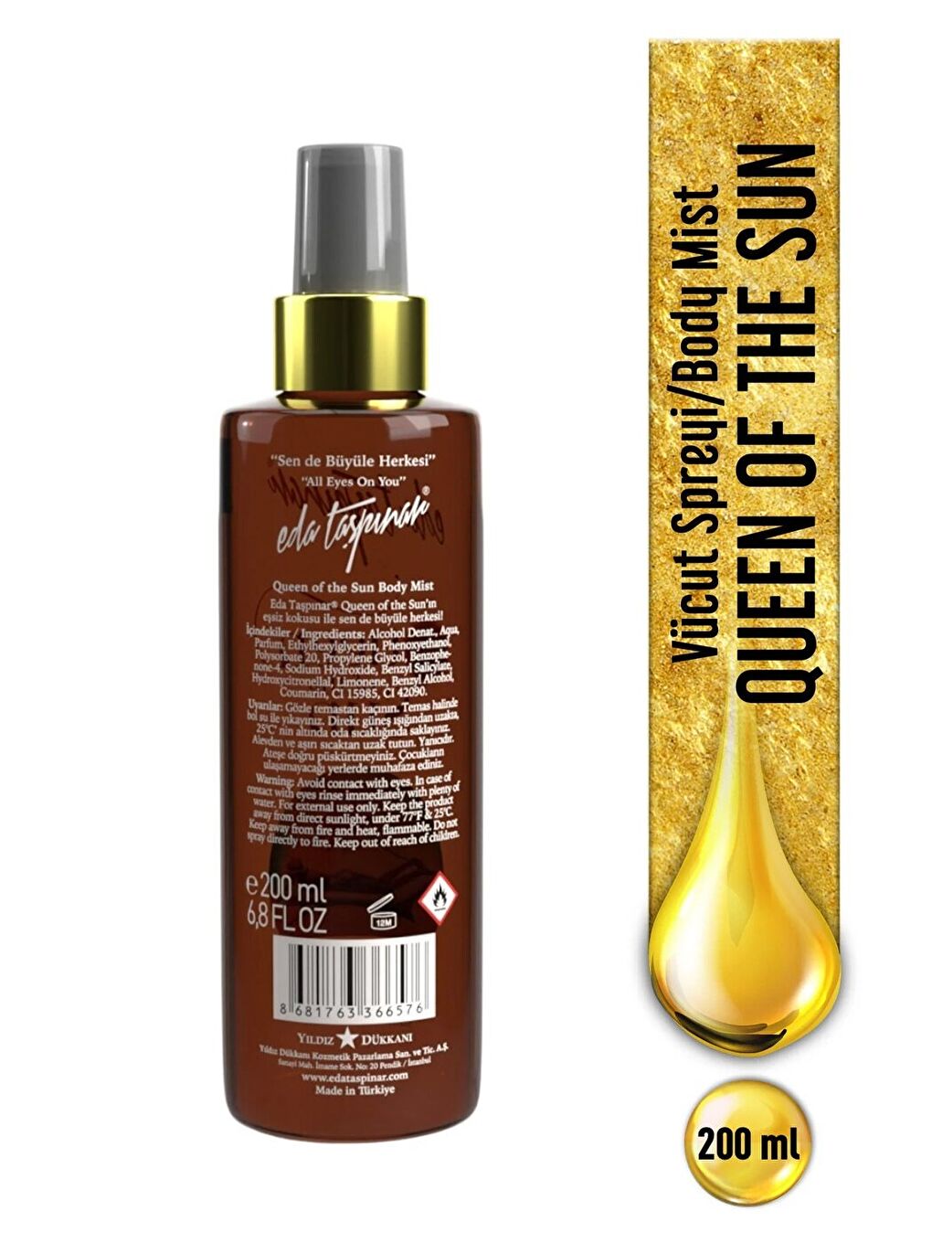 Queen Of The Sun Body Mist - 200 ml-1