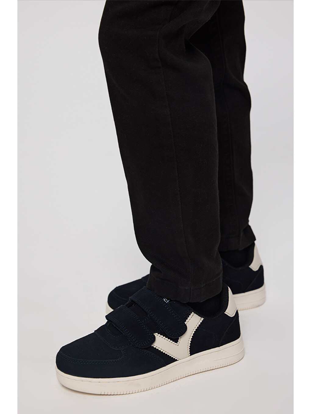 Unisex Çocuk Siyah Ayakkabı-2