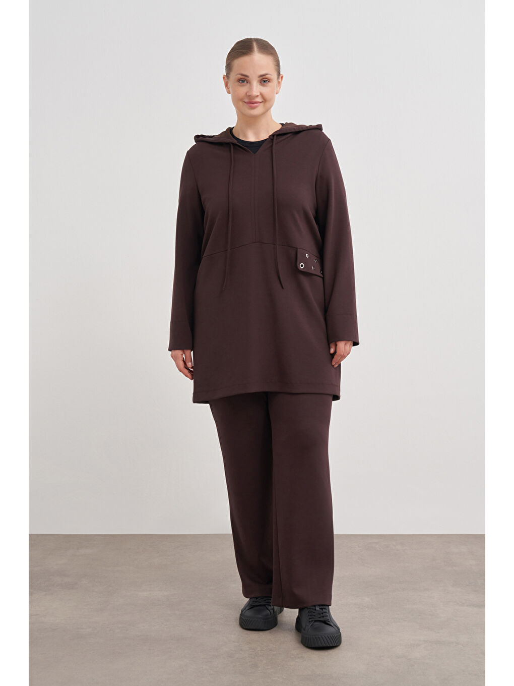 Kahverengi 15783112 Tunik-1