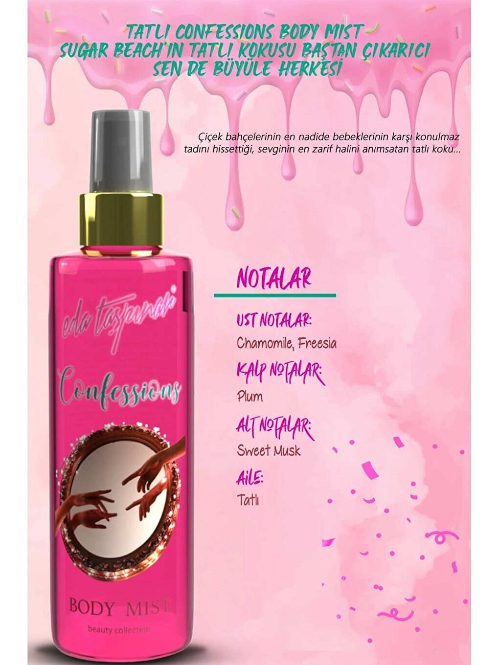 Confessions Body Mist - 200 ml-2