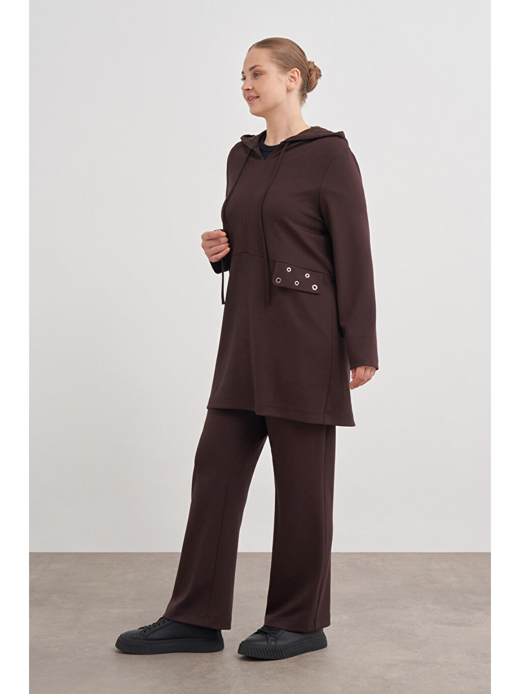 Kahverengi 15783112 Tunik-4