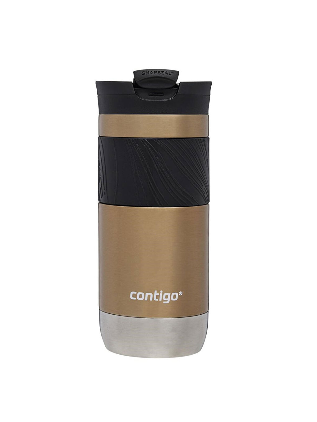 Contigo Kahverengi Byron Pro Snapseal Termos Bardak 470ml Karamel 2174607 - 3