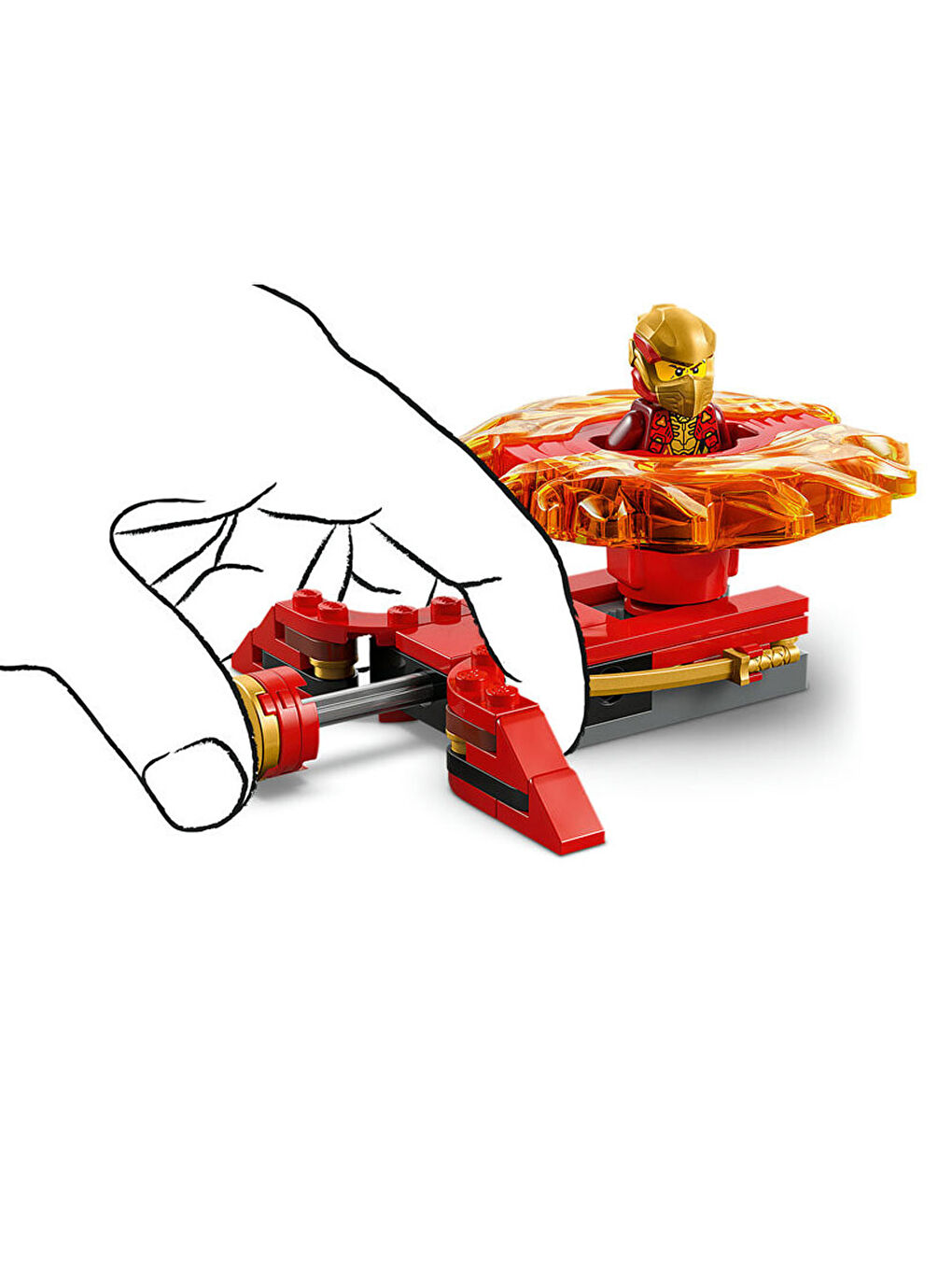 NINJAGO Kai nin Ejderha Spinjitzu Topacı 71823-2