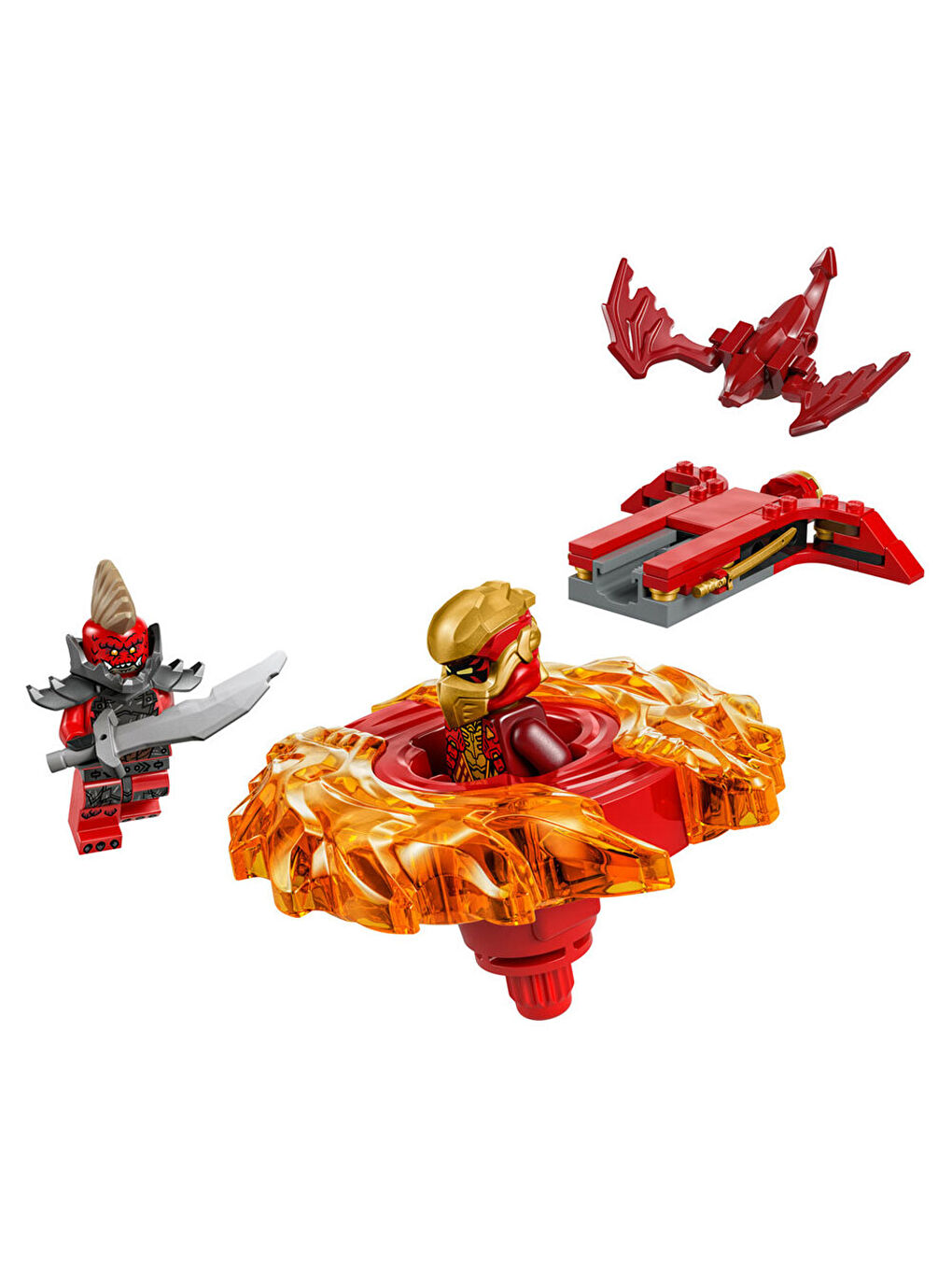 NINJAGO Kai nin Ejderha Spinjitzu Topacı 71823-5