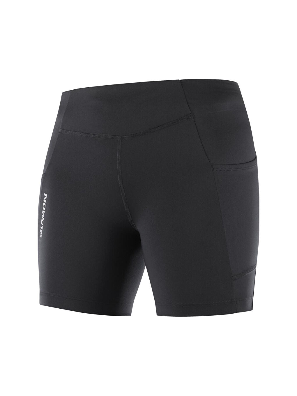 Cross Run Short Tight Kadın Siyah Koşu Taytı