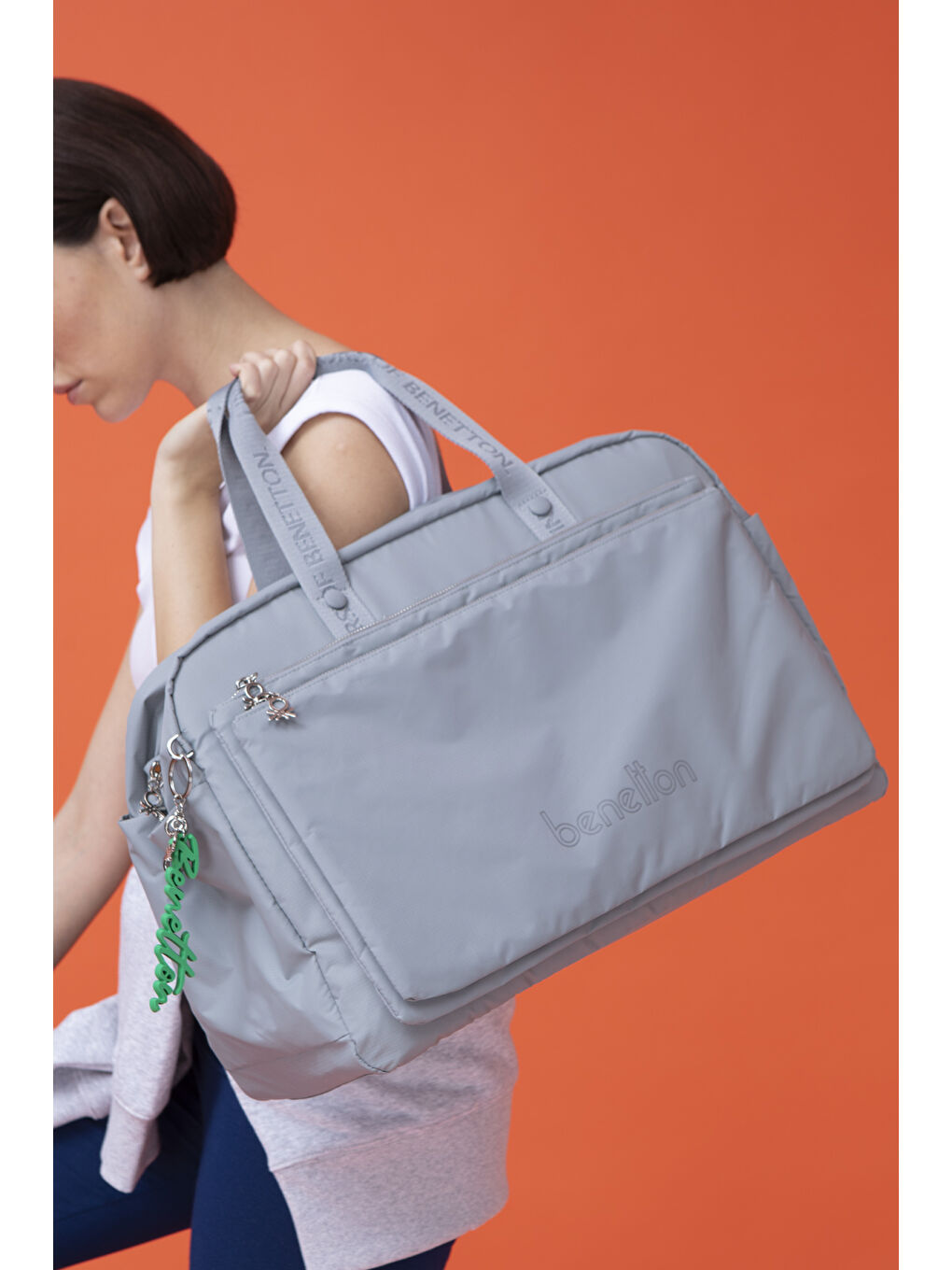 Unisex Seyahat Çantasi Gri̇ BNT1466-1