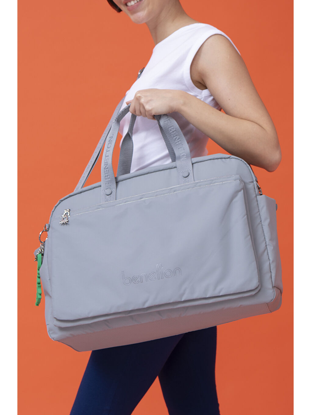 Unisex Seyahat Çantasi Gri̇ BNT1466-2