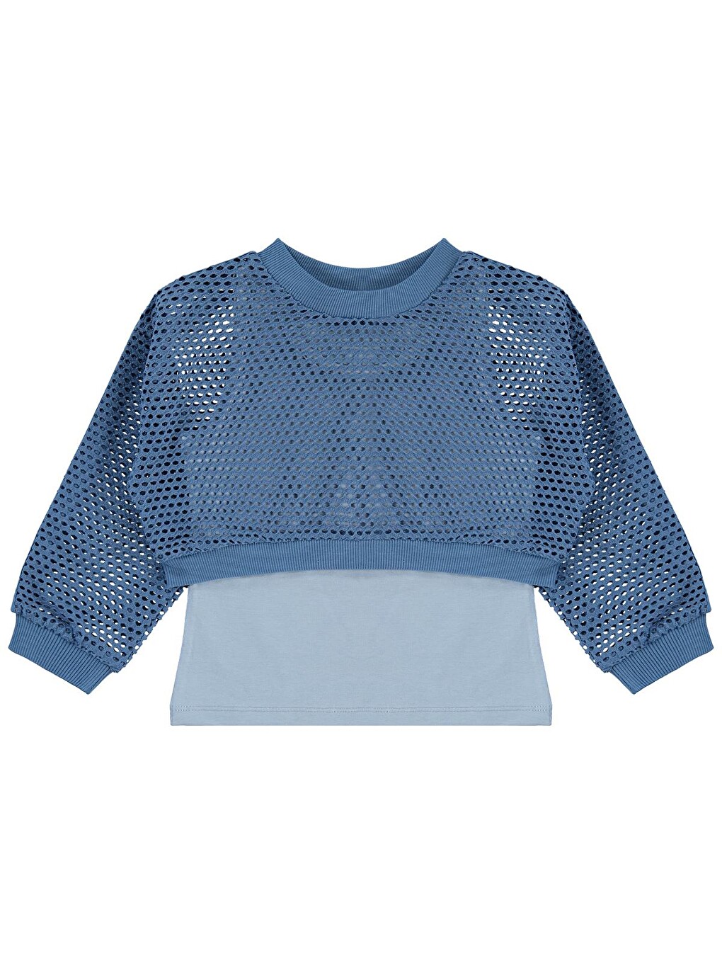 Petrol Girls File Atletli 2-5 Yaş Sweatshirt - Yeşil