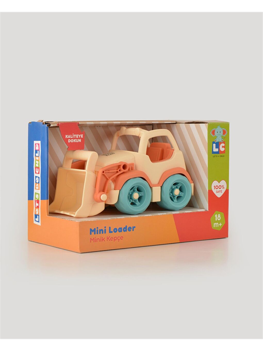 Oyuncak Bej Minik Kepçe-6