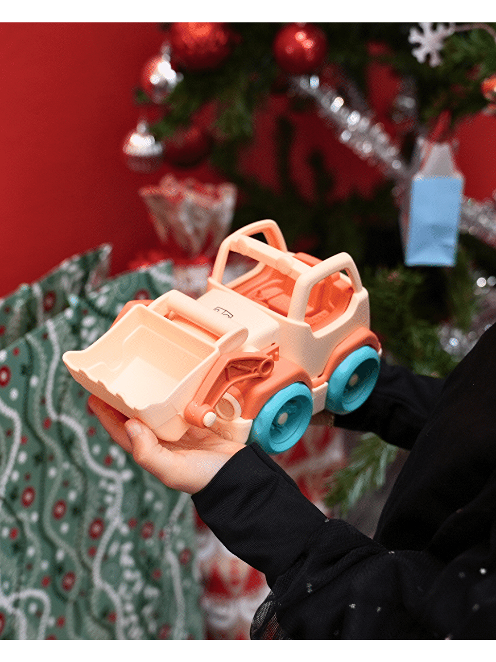 Oyuncak Bej Minik Kepçe-7