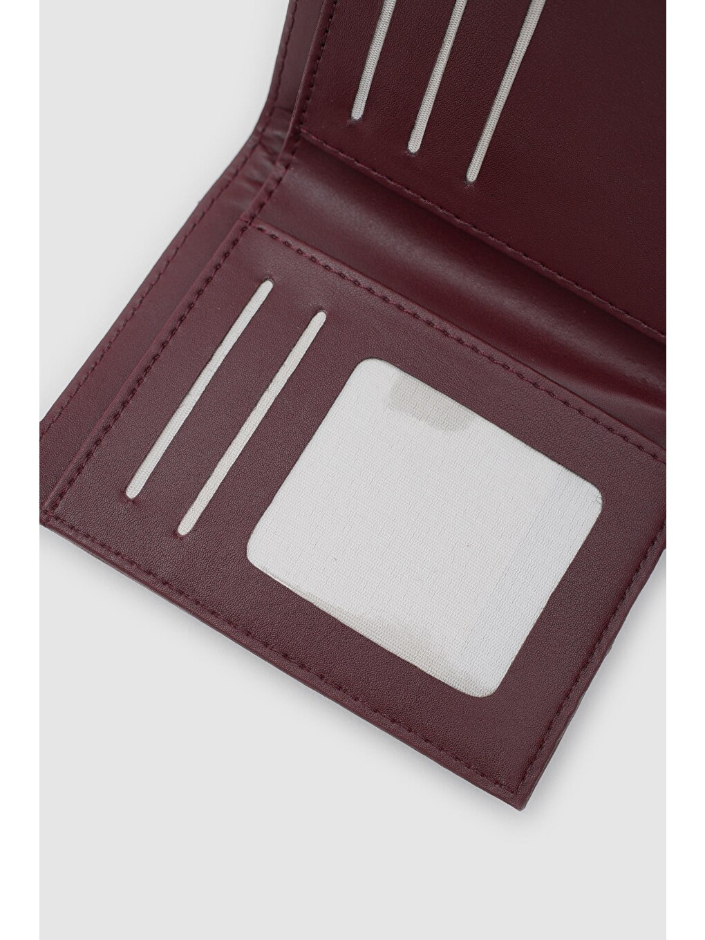 Rosa Kroko Desenli Kadın Kartlık Bordo-4