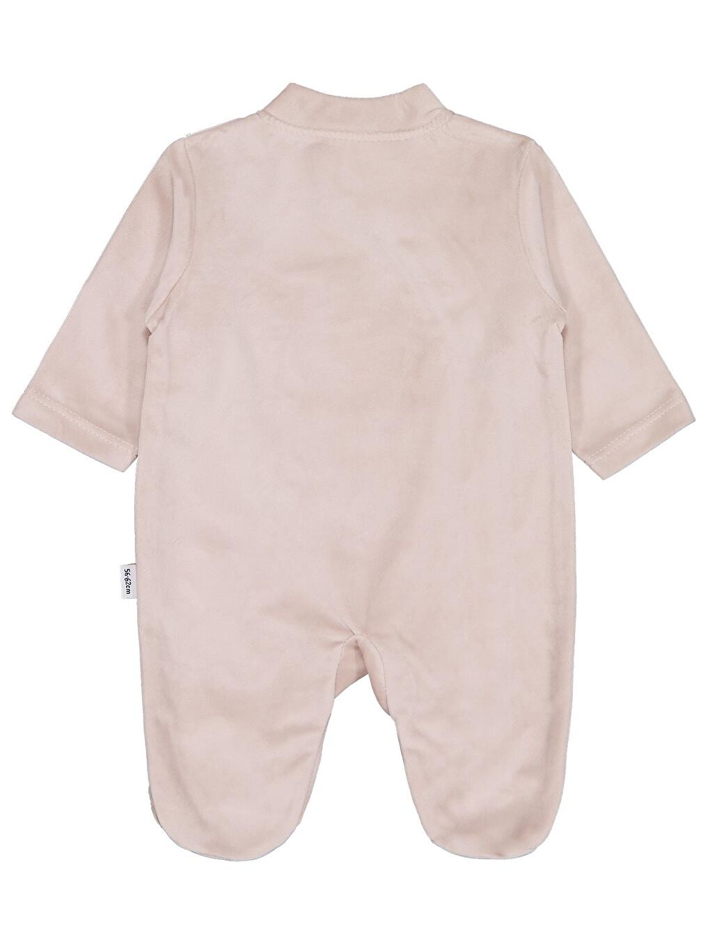 Kahverengi Minidamla Zürafa Nakış Çıtçıtlı 1-6 Ay Tulum - Kahve 1-3 Ay-1