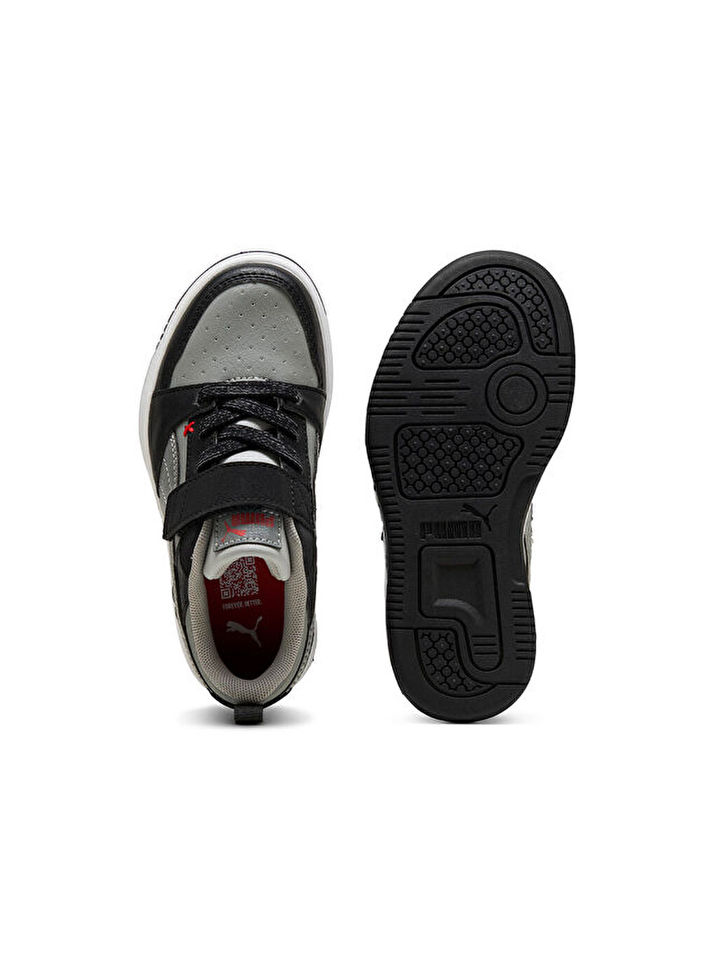 Rebound V6 Lo Mid 90s Ac+ Ps Çocuk Günlük Ayakkabı 40503801 Siyah-3
