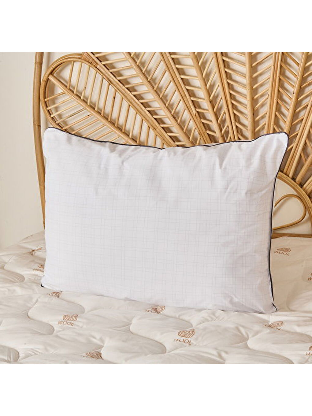 Soft Antistress Yastık - Beyaz - 50x70 cm