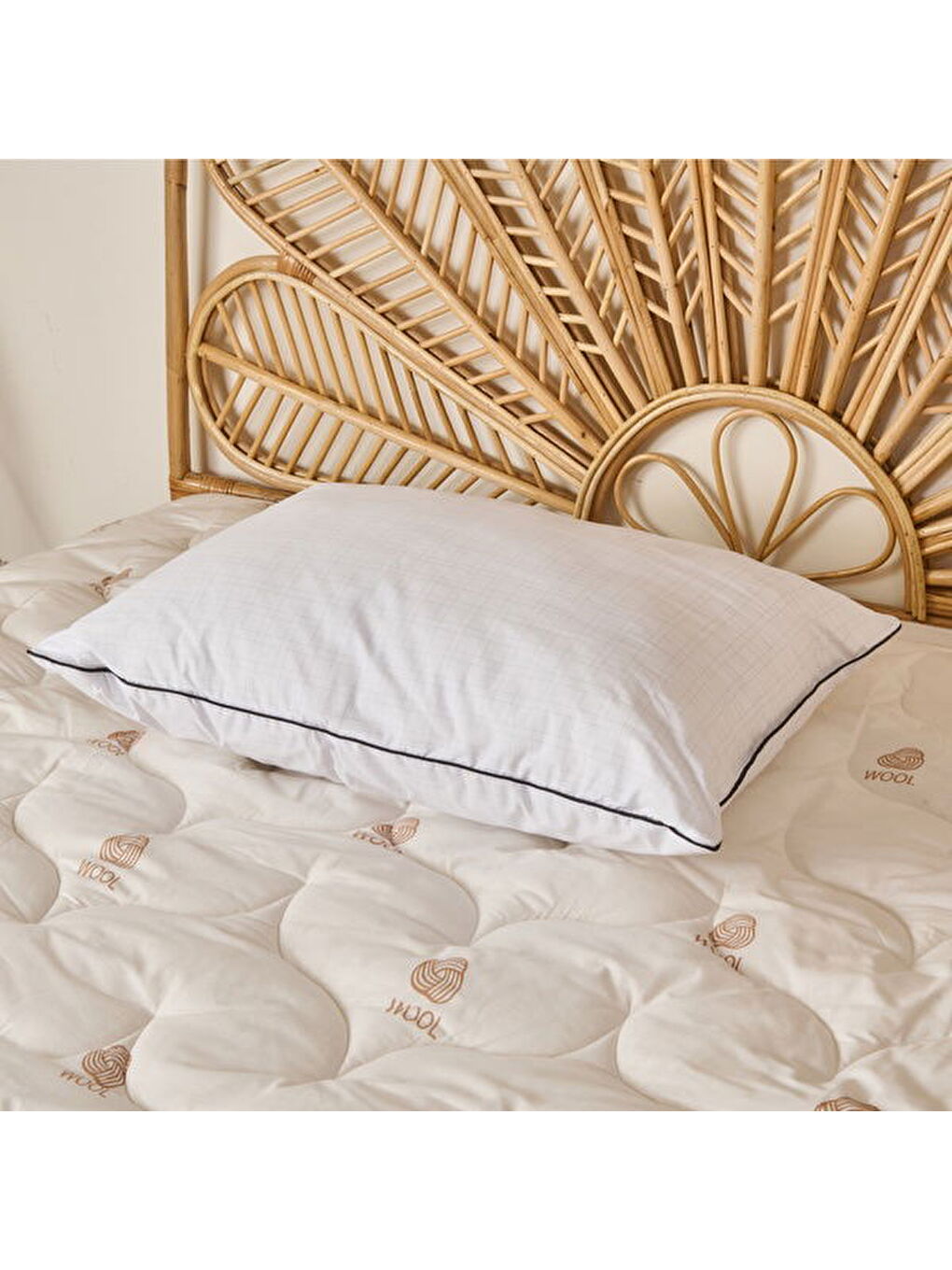 Soft Antistress Yastık - Beyaz - 50x70 cm-3