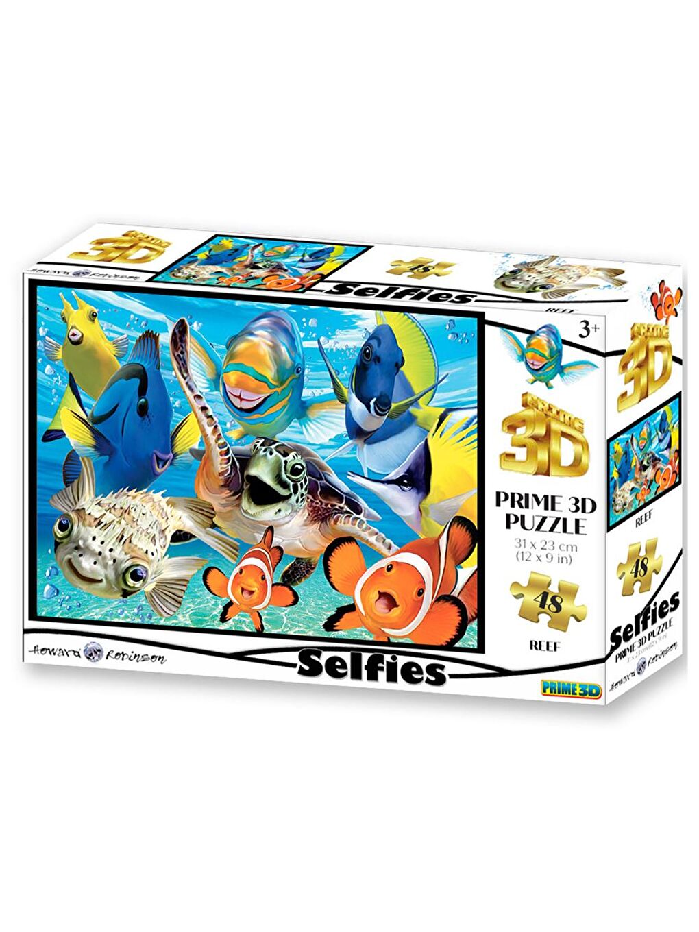 Deniz Canlıları Selfie Puzzle 48 Parça 20606