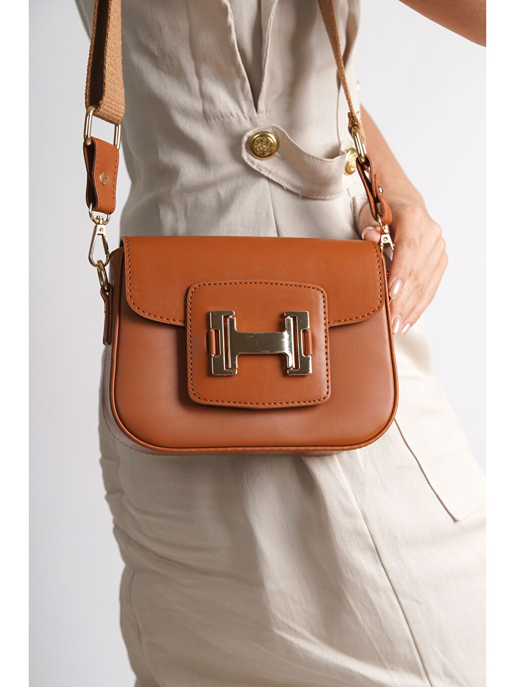 Kahverengi Mira Kadın Çanta-4