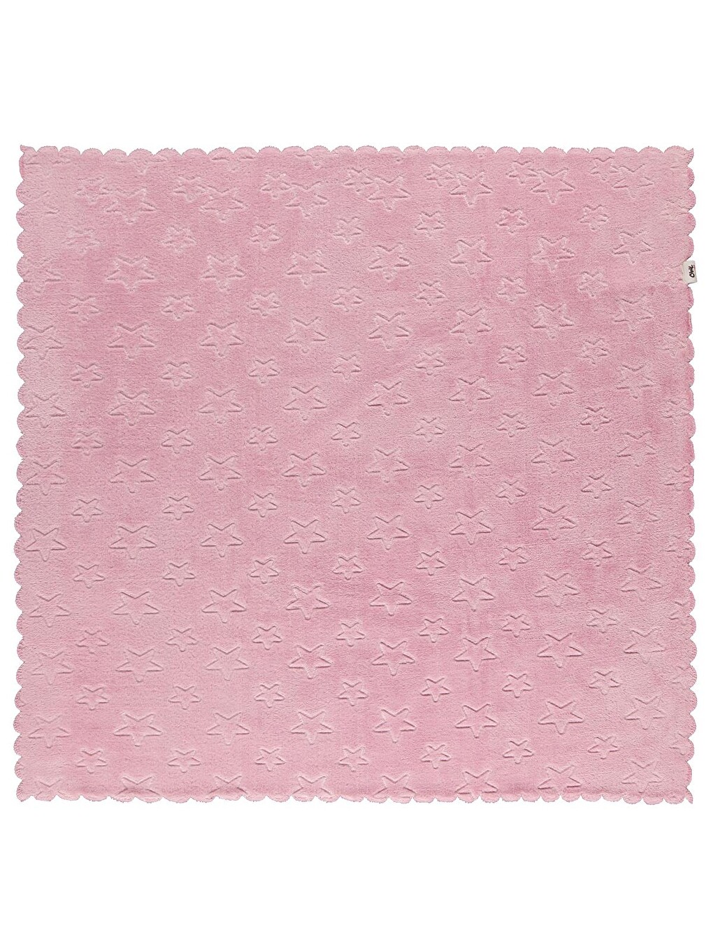 Baby Yıldız Desenli 90x90 Cm Battaniye - Pembe-1
