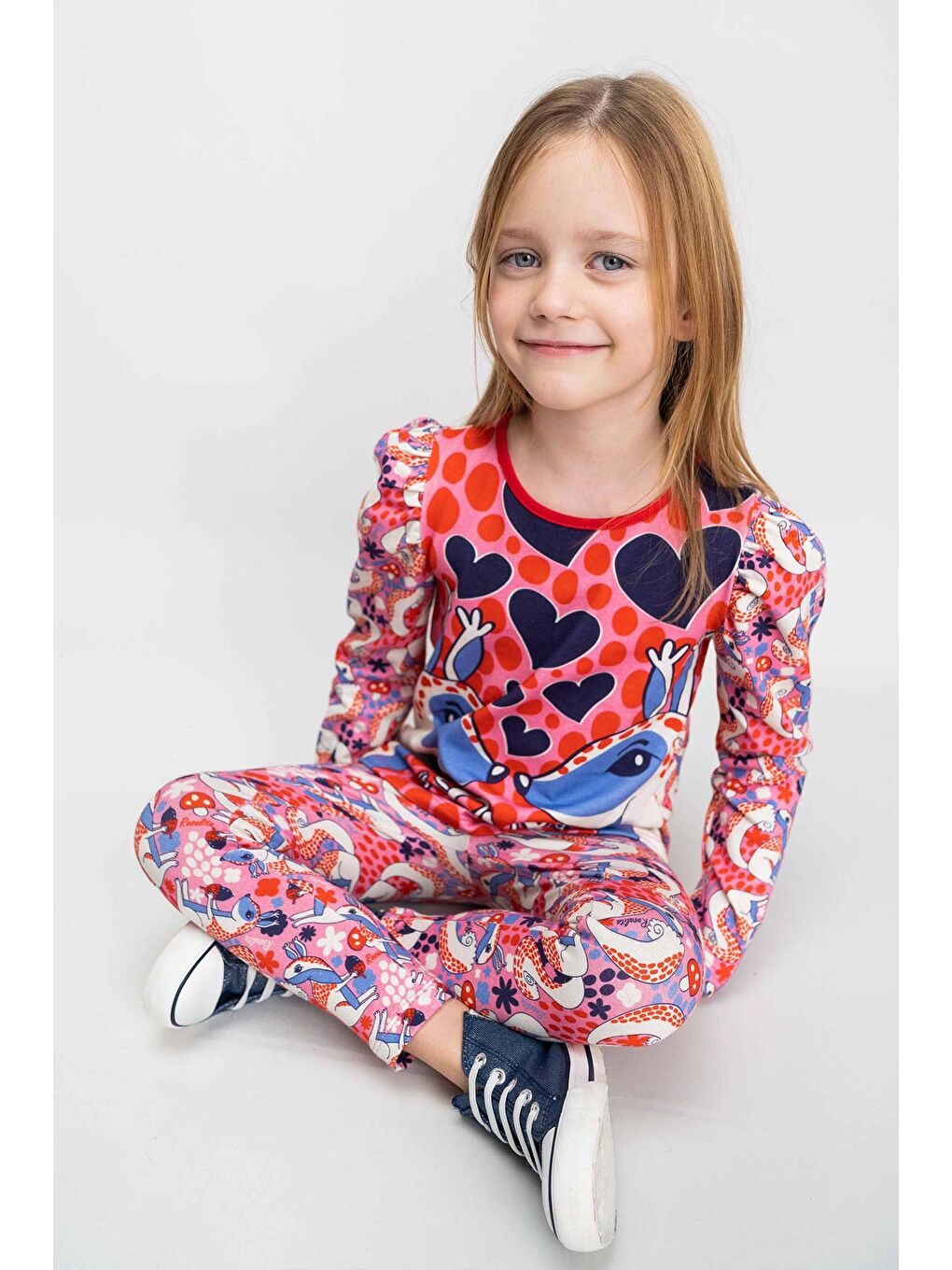 Karışık Kız Çocuk Bluz-5