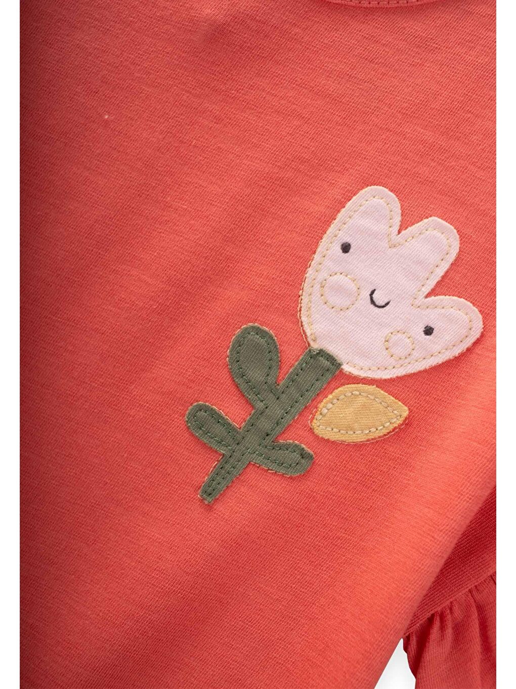 Mercan Kız Çocuk Tişört-2