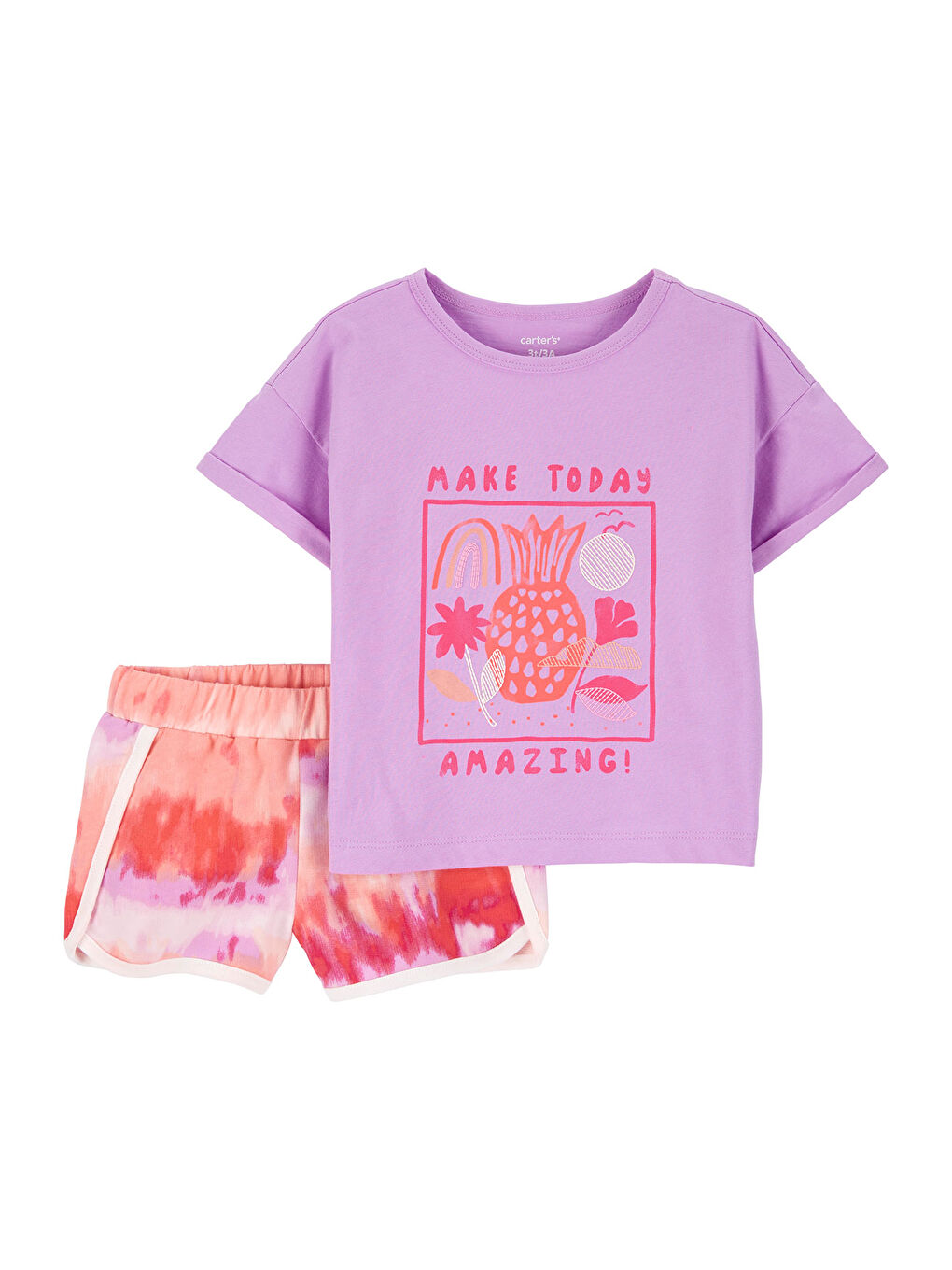 Karışık Kız Bebek Şortlu Set