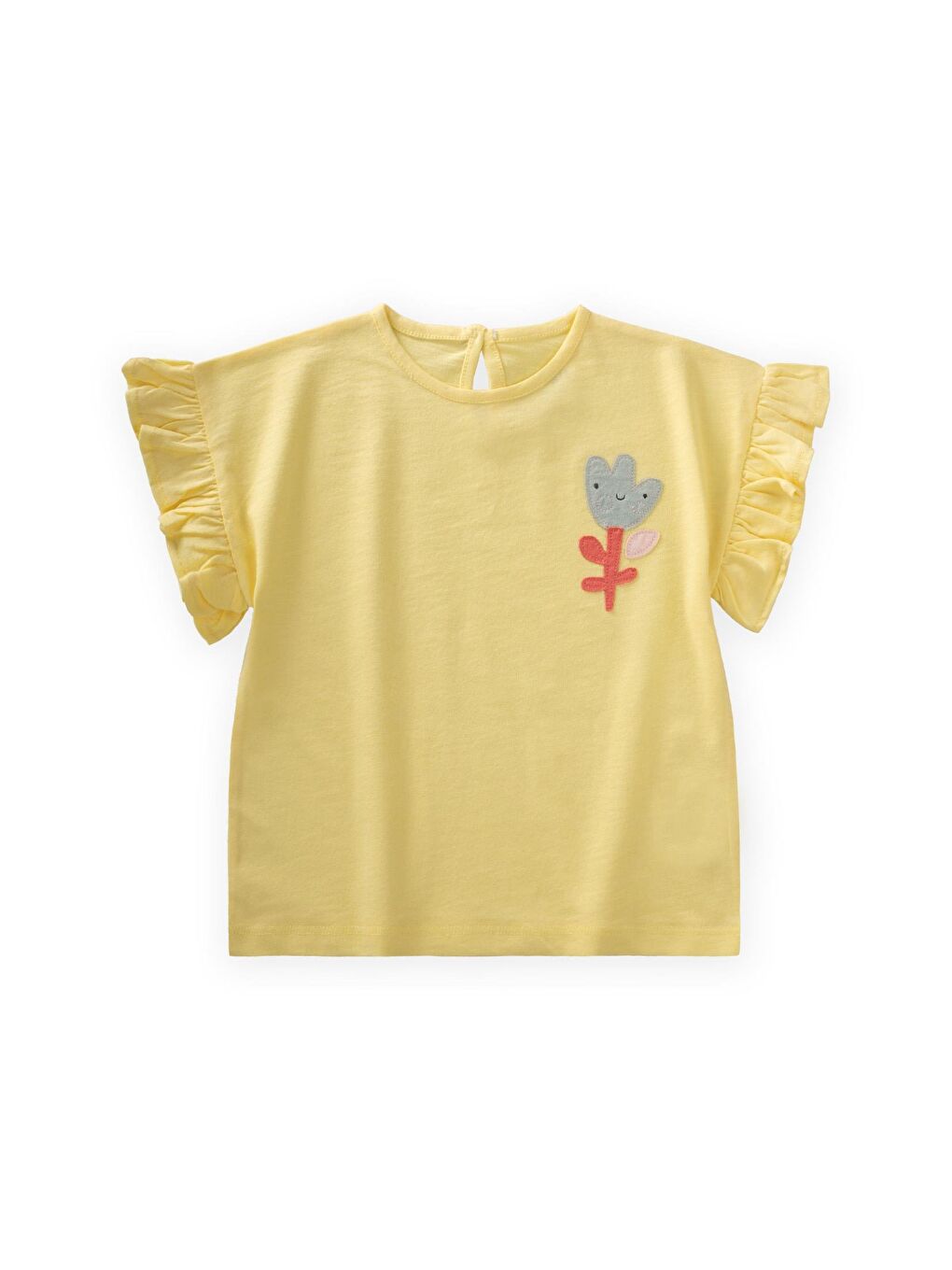 Sarı Kız Çocuk Tişört