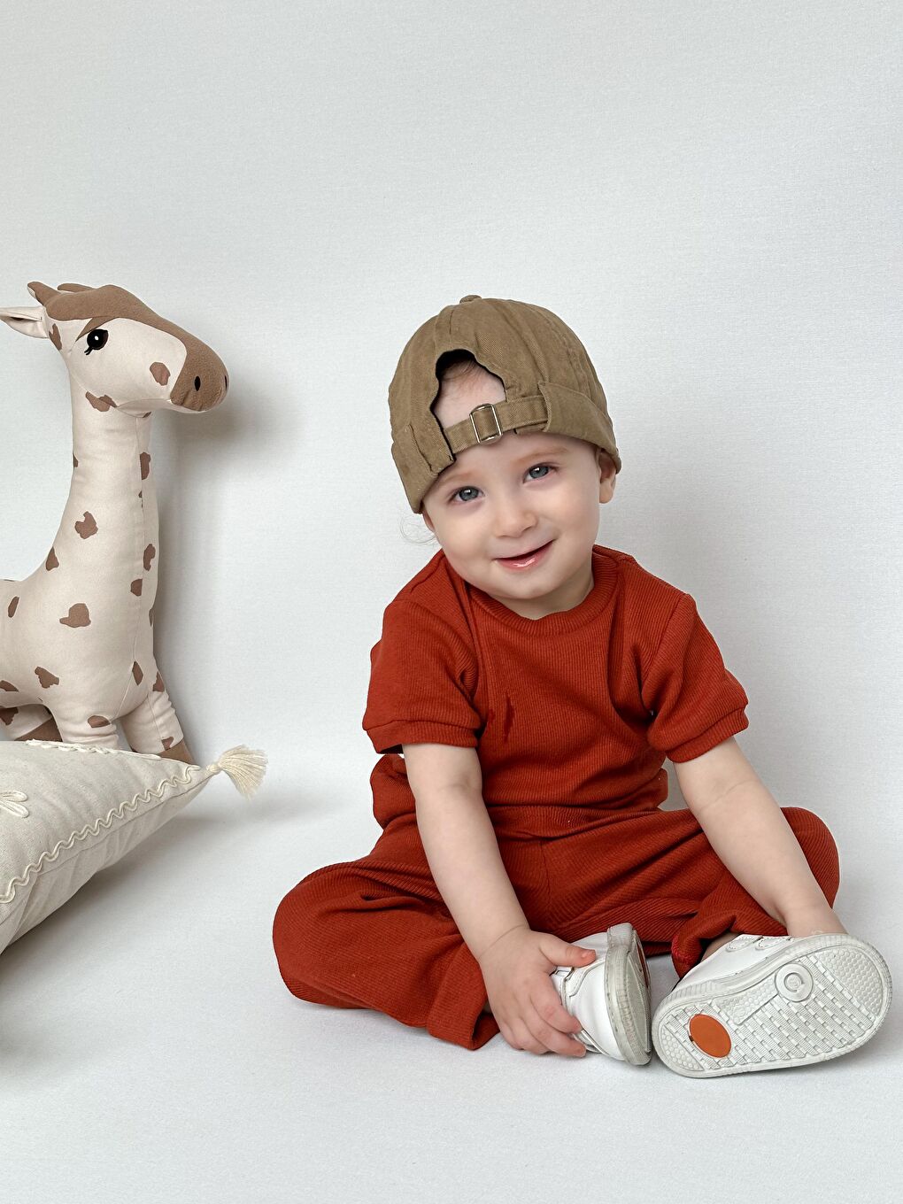 Kahverengi Kısa Kol Taytlı Takım MİA2XTYTK-2