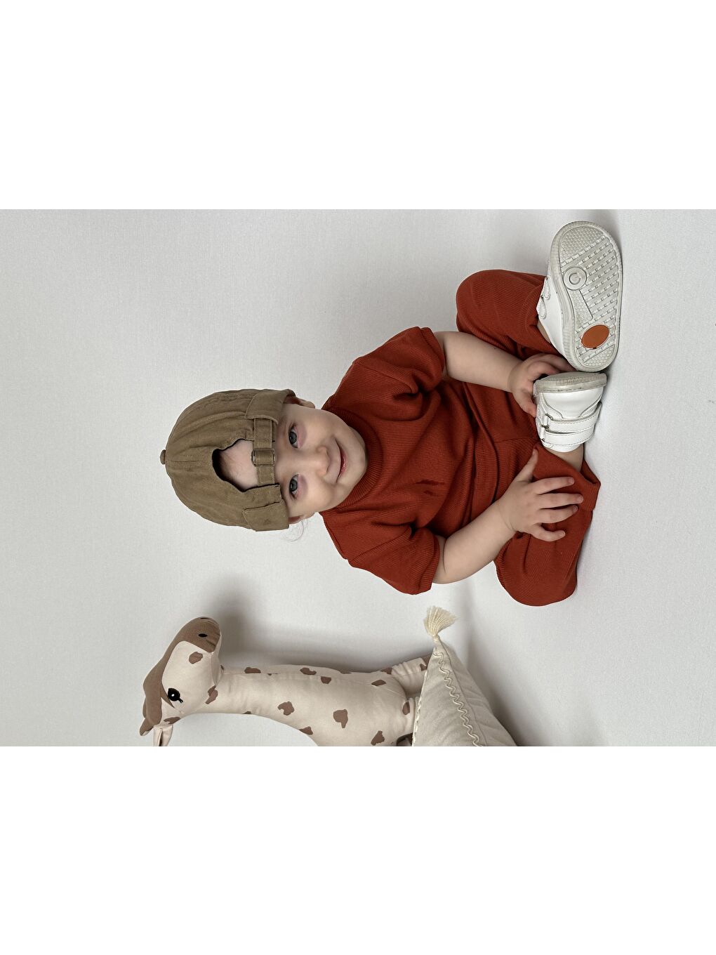 Kahverengi Kısa Kol Taytlı Takım MİA2XTYTK-4