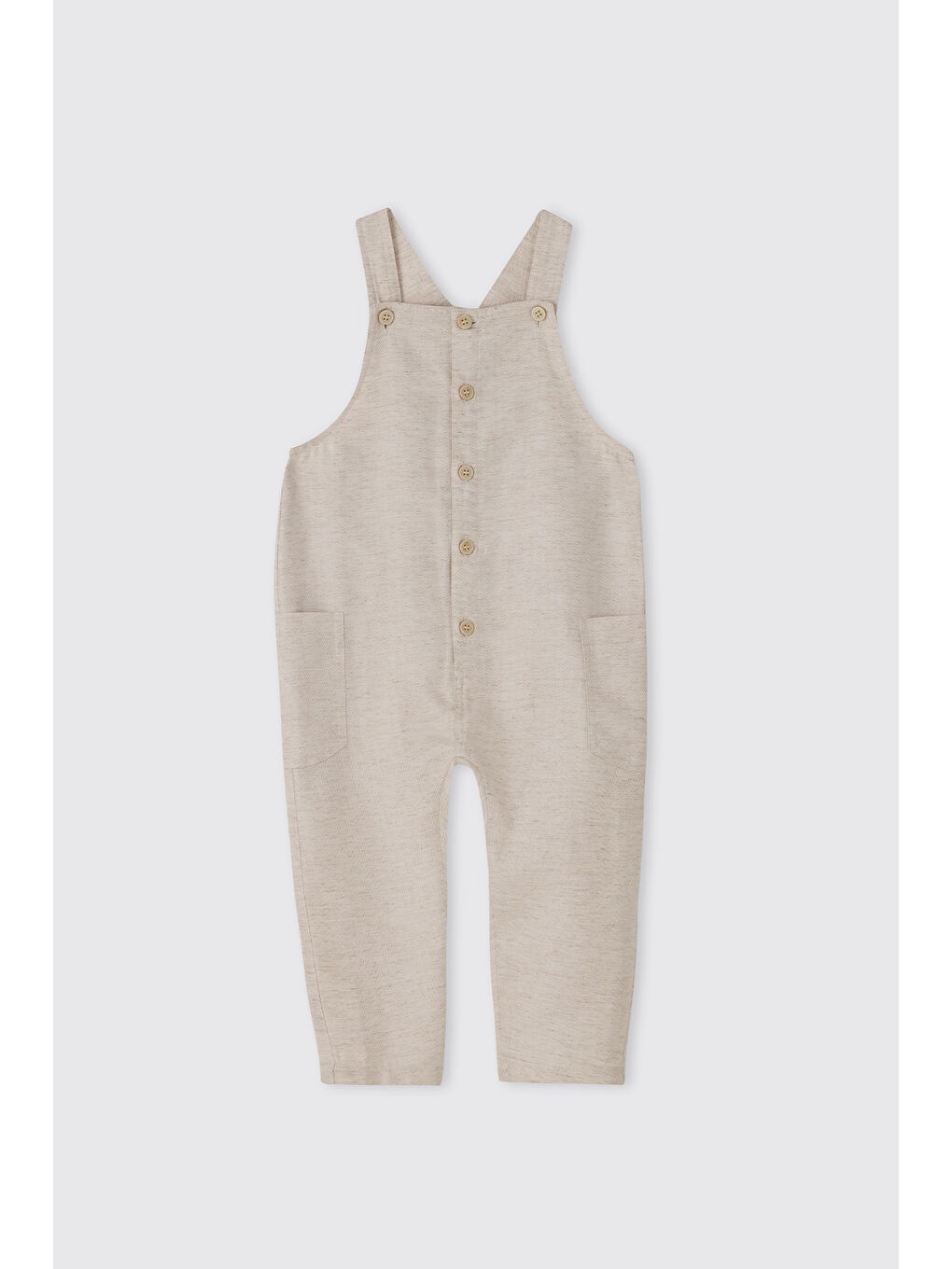 Erkek Bebek Bej 2'li Takım-3