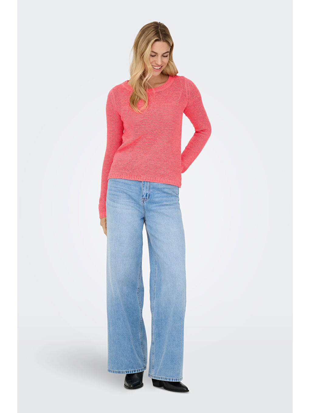 Mercan Onlgeena Regular Fit Bisiklet Yaka Örme Kadın Kazak 15113356A-1