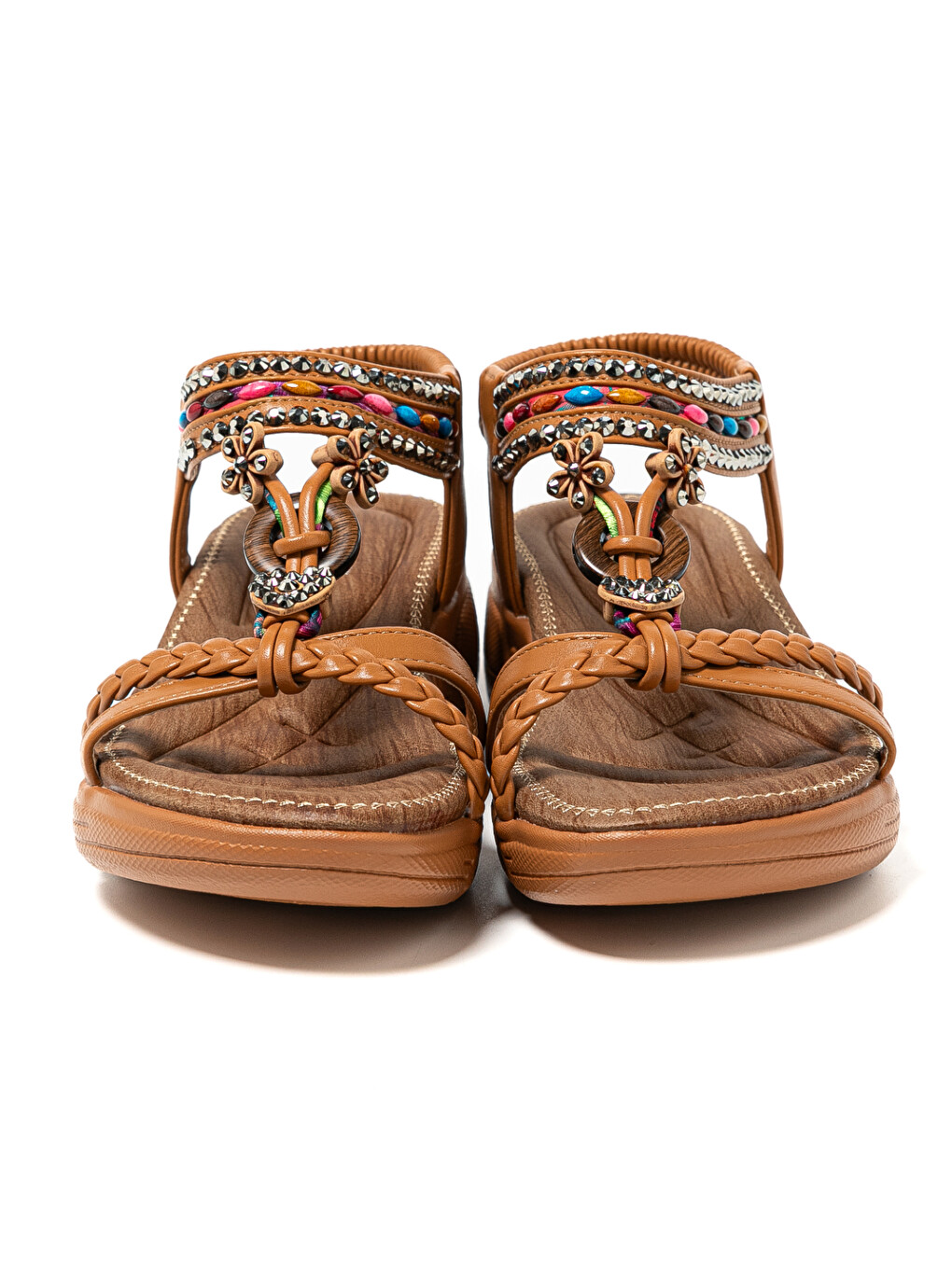 Kahverengi Kadın Sandalet 25Y154-1 CL Camel-5