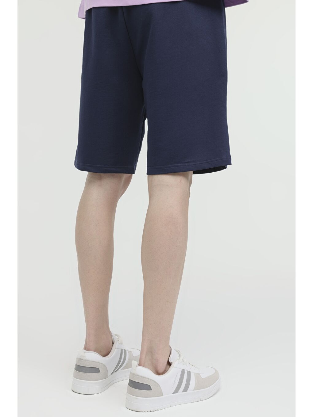 M-CT103 BASIC SHORT 4FX Lacivert Erkek Şort-1