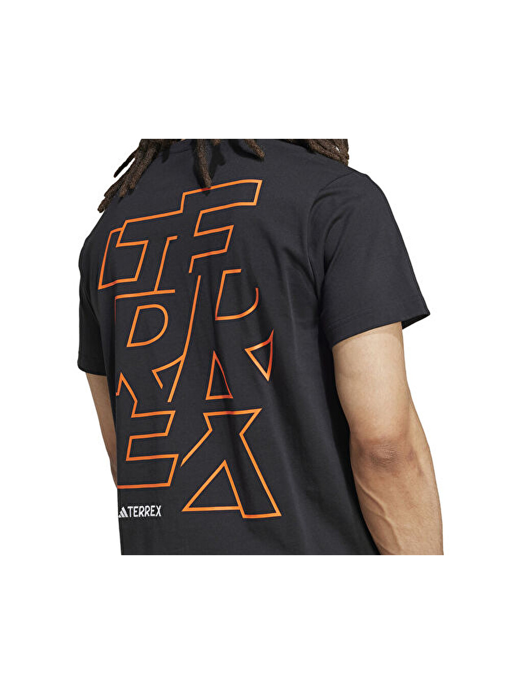 U Aop T Unisex Outdoor Tişörtü Jm6401 Siyah-4