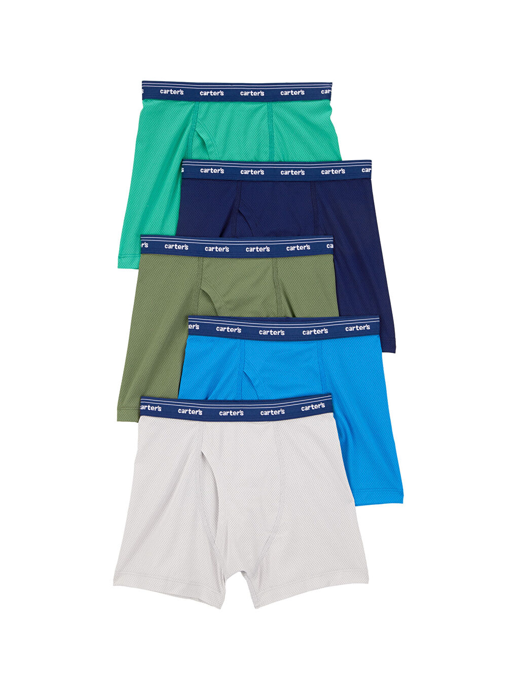 Karışık Küçük Erkek Çocuk Boxer Set 5'li Paket  2 Yaş-5 Yaş Çok Renkli