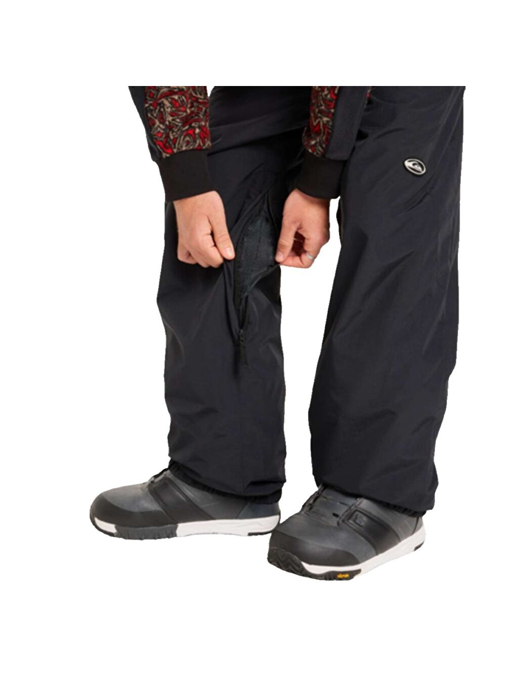 Snow Down Pt Erkek Siyah Snowboard Pantolonu-3