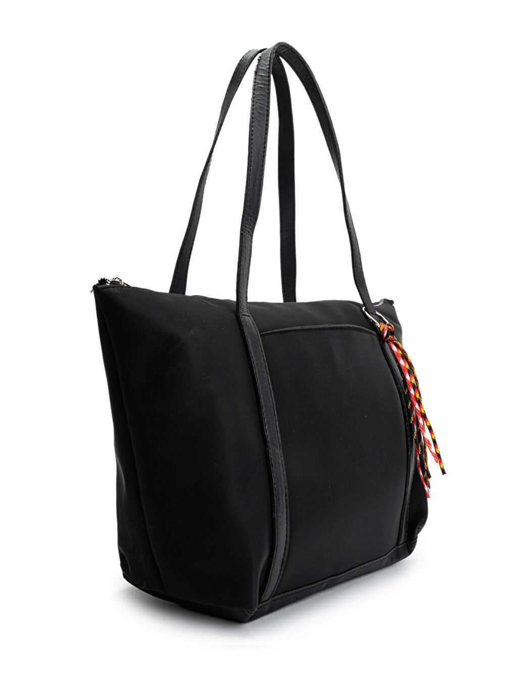 Paraşüt Kumaş Kadın Kol Çanta Madonna Siyah-1