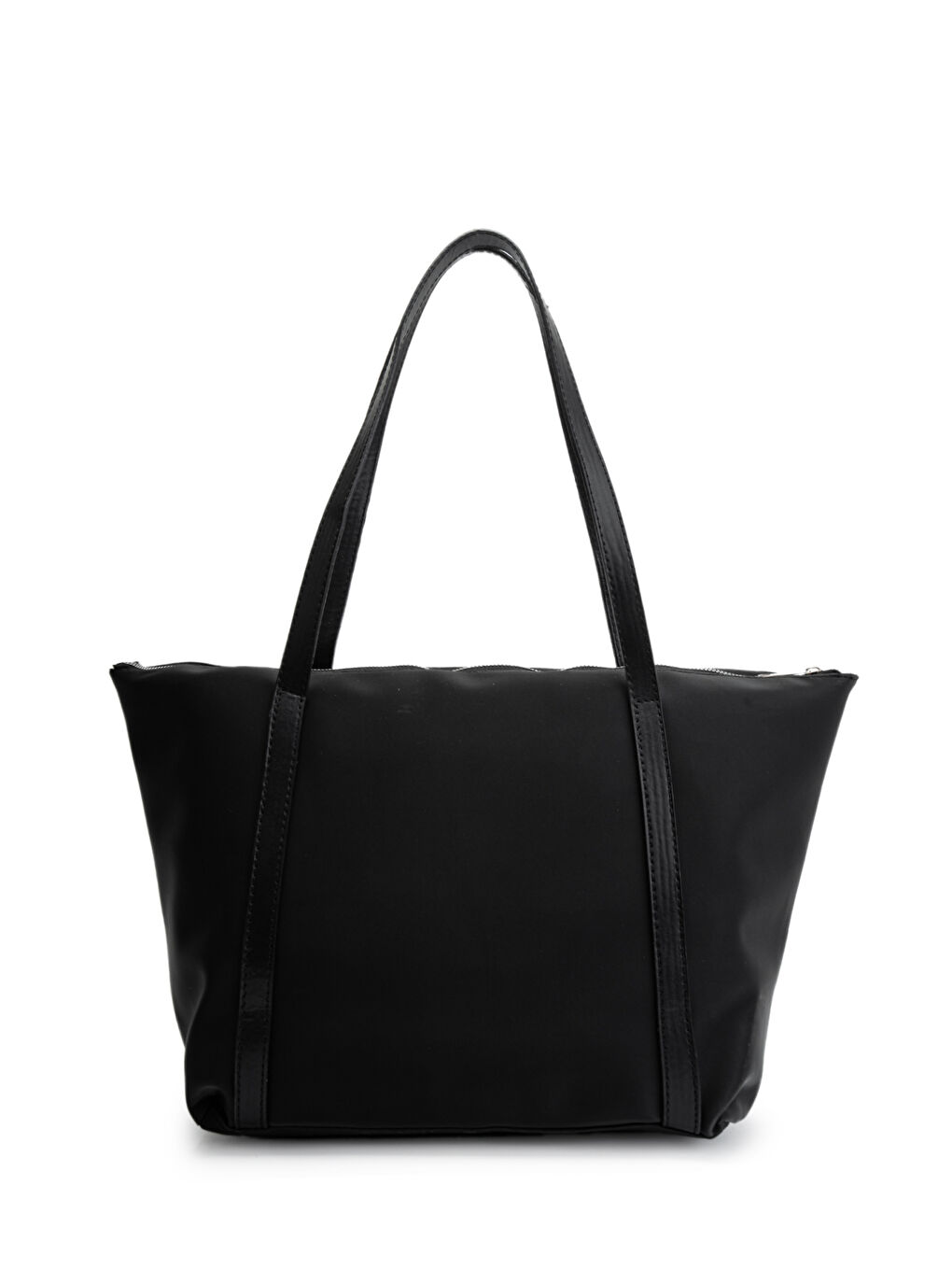 Paraşüt Kumaş Kadın Kol Çanta Madonna Siyah-2