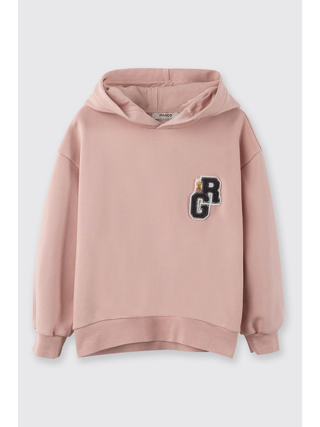 Kız Çocuk Aplike Detaylı Pembe 2'li Takım-6